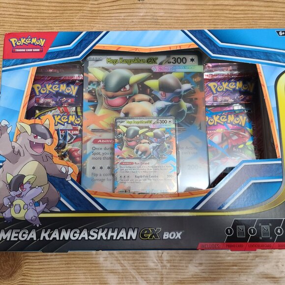 Mega Kangaskhan Pokemon TCG eX Box (NEW) - Picture 3 of 4